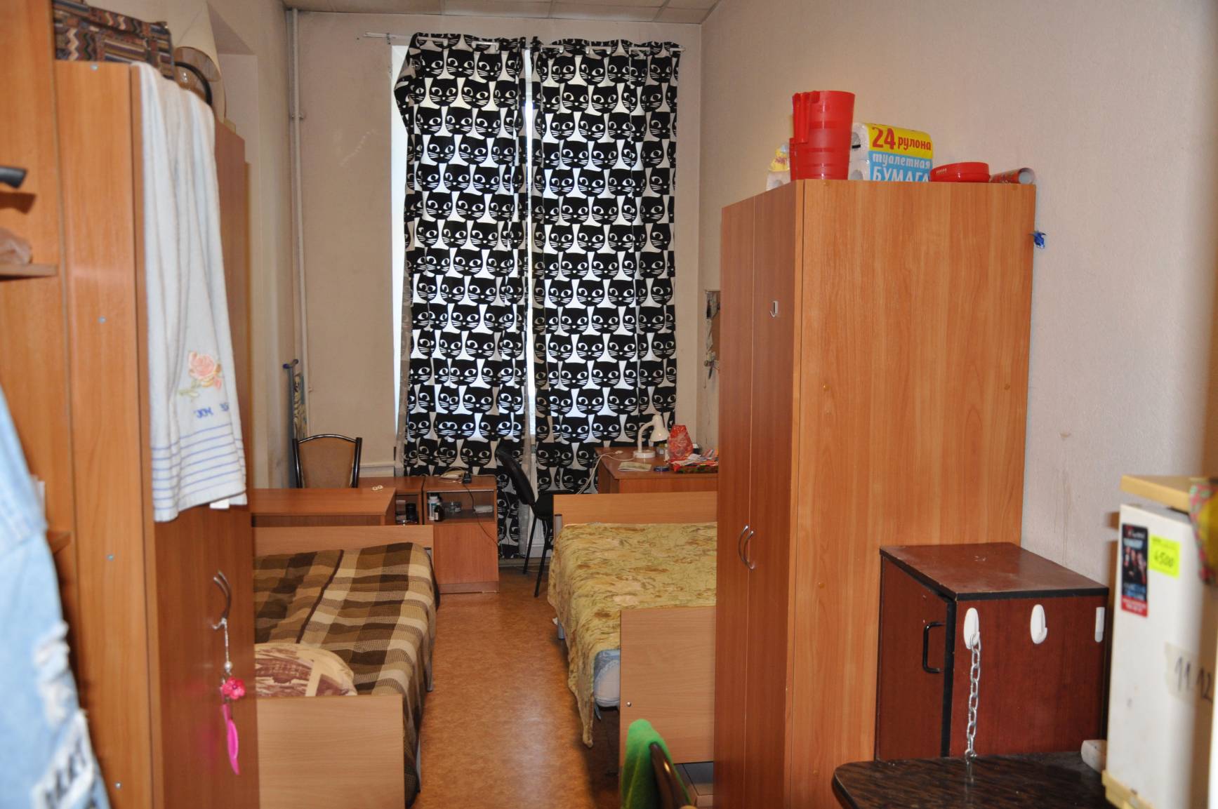 Снять комнату в выксе в общежитии без посредников с мебелью